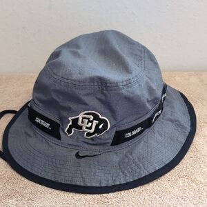 Nike Colorado Buffalos Gray Bucket Hat Size XL